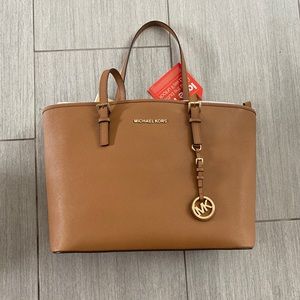 NEW! Michael Kors Tan Leather Tote